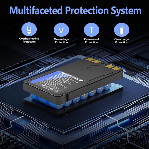 4-Pack Rechargeable LIT-22 Battery Compatible with Trail Camera Flex-M Flex G-36 - Picture 7 of 7