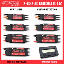 SURPASS HOBBY Regolatore di velocità ESC brushless 20A 30A 50A 100A per RC Ala Fissa