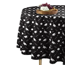 Graduation Celebration Signature Round Tablecloth Assorted Sizes
