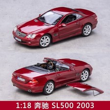 1: 18 NOREV Mercedes Benz SL500 2003 R230 Mercedes Benz sports car alloy car mod