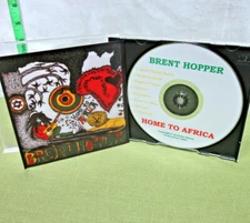 BRENT HOPPER reggae Home to Africa CD Florida bluegrass 2004 world Rainbow Rebel