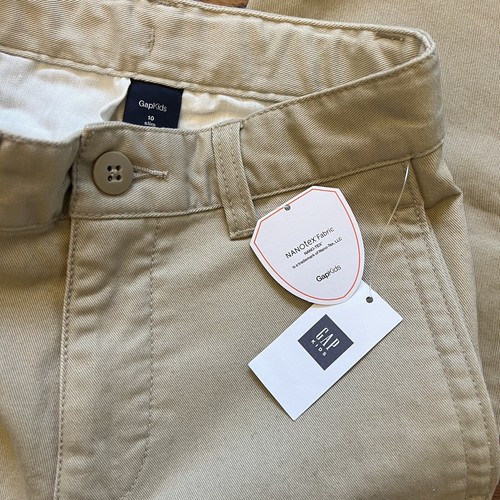 New Gap Boys Khaki Pants 10 Slim - Picture 4 of 4