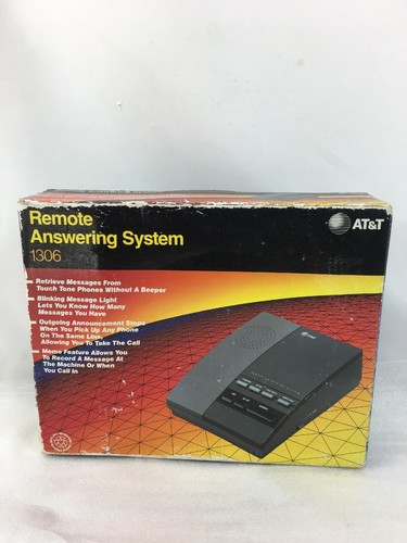 AT&T Remote Answering System 1306 Vintage Telephone answering machine - Picture 3 of 12