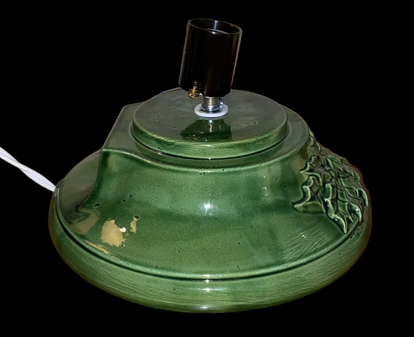 Vintage Ceramic Christmas Tree Lights And Separate Base eBay