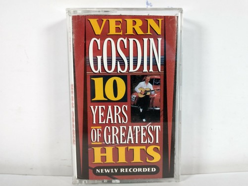 Vern Gosdin 10 Years of Greatest Hits Cassette Tape - Imagen 1 de 5