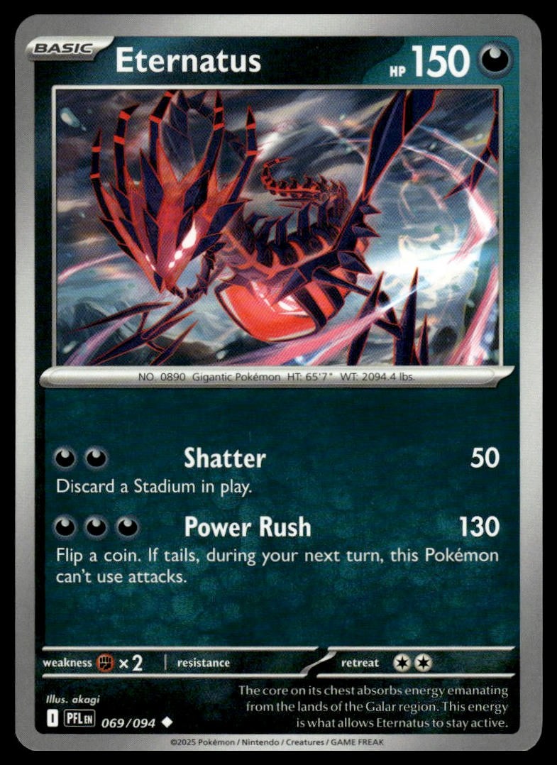 Eternatus ME02: Phantasmal Flames 069/094 Normal NM