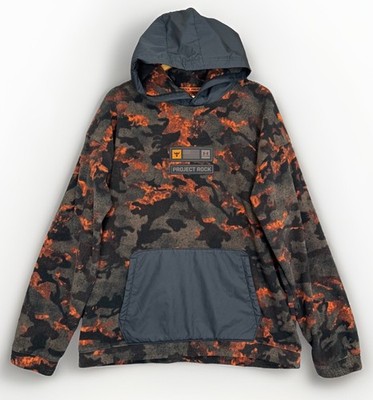 Under Armour x Project Rock Veterans Day Hoodie Size Large 1380217 001 L New