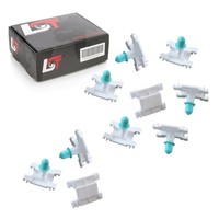 10X Zierleiste StoßLeiste Befestigungs Clips TüLle FüR VW Golf 3 III Cabrio