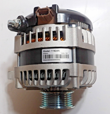 WAI 11624N New Alternator Fits 2012-2017 Ford F-150 3.5L 3.7L 5.0L 12V 200A 6-PV