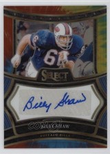 2024 Panini Select Signatures Tie-Dye Prizm 19/25 Billy Shaw Auto HOF 3c2