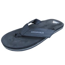 Zeroxposur Men's Black Flip Flop Sandals 11 Comfortable Casual