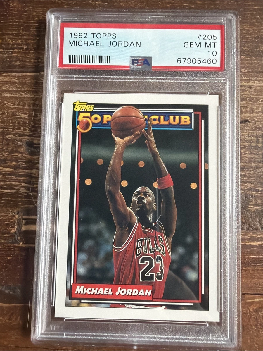 Michael Jordan PSA 10 Graded Basketball Trading Cards for sale | eBay