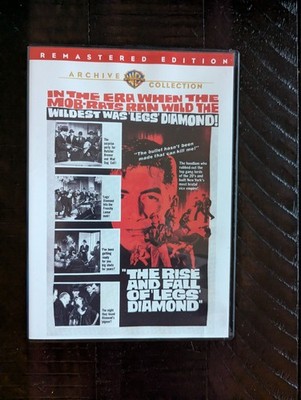 The Rise and Fall of Legs Diamond DVD Out of Print RARE Warner Archive OOP