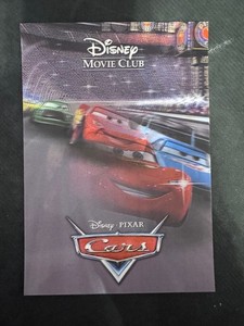 PIXAR CARS Disney Movie Club DMC Exclusive RARE Lenticular Card