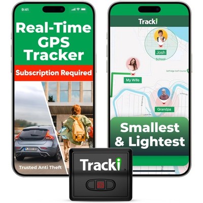 Tracki GPS Tracker for Vehicles   Real-Time 4G LTE Assets & Car Tracking Devi...
