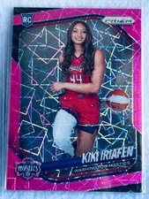 2025 WNBA PANINI PRIZM 🎆 Pink Velocity SSP  /79 KIKI IRIAFEN #149 Mystics 🔥