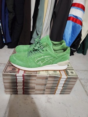 ASICS Concepts Gel Respector Coca Money Size 12, Green/White Gum