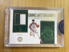 2018-19 Panini Encased Giannis Antetokounmpo Materials Prime 24/25 - Card M-GA