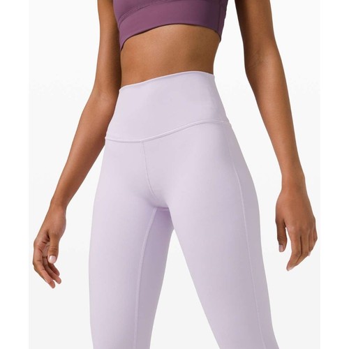 Lululemon Wunder Under High-Rise Tight 25" Luxtreme Lined Lavender Dew - Picture 2 of 9
