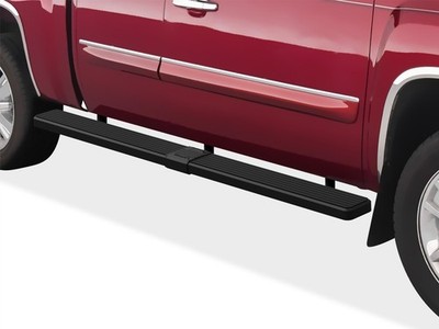Wheel to Wheel Running Board 5in 99-13 Silverado Sierra Double Cab 5.5ft Bed