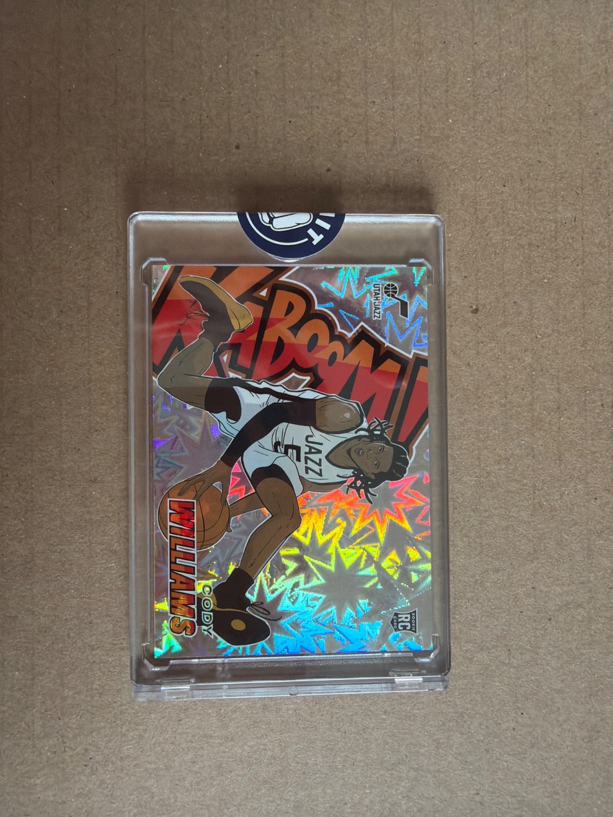 2024-25 Panini Revolution KABOOM! #24 Cody Williams RC Rookie SSP CASE HIT