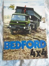 Bedford 4x4 Truck brochure Apr 1974 UK market
