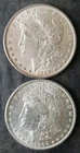 1889 and 1900 O $1 Morgan Silver Dollars
