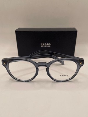 Brille Prada VPRA14 17T-101 rund Acetat Brillengestelle eyeglasses