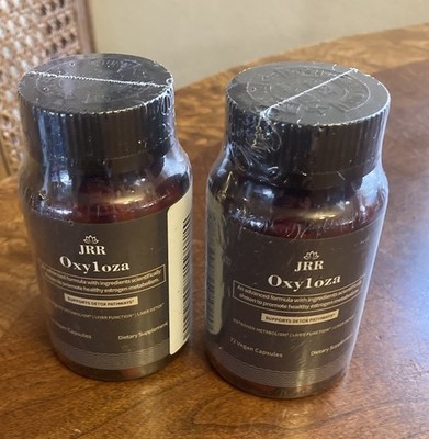 Oxyloza - Oxygen Based Colon Cleanser   Natural Relief for Lot Of 2 Bottles
