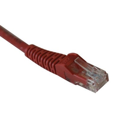 Tripp Lite N001003RD 3ft Cat5e 350MHz Snagless Cable Red