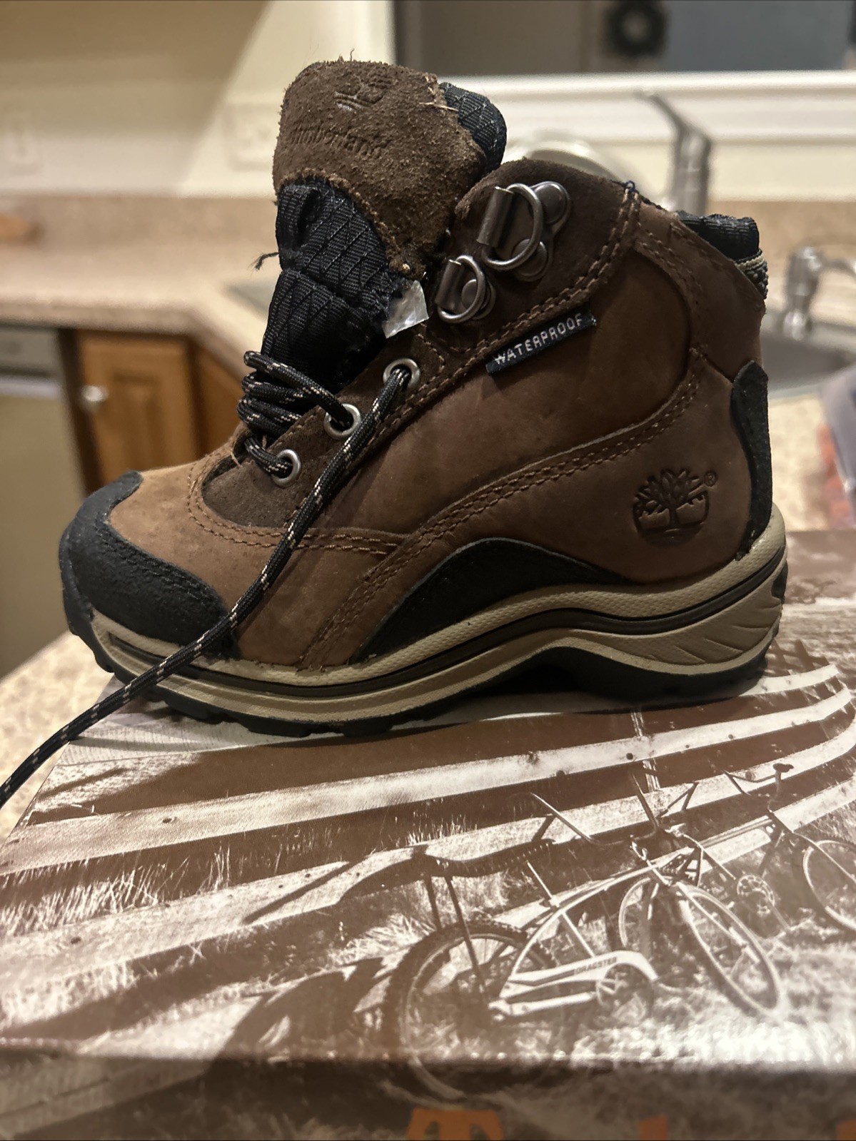 Toddler Waterproof Timberlands Size- 6 Toddler