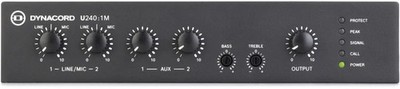 Dynacord U240:1M 240-watt Mixer Amplifier