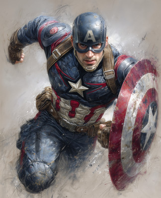 8x10 Character Illustration Art Print - 733779390