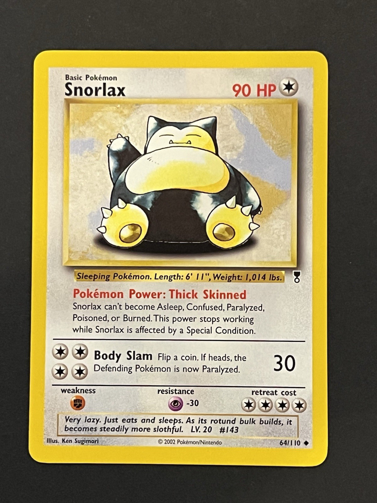 Pokemon - Snorlax 64/110 Legendary Collection Regular NM