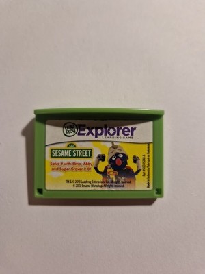 Explorer Sesame Street Learning Game LeapFrog Sesamstrasse 