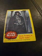Dave Prowse As Darth Vader - 1977 Topps Star Wars #183