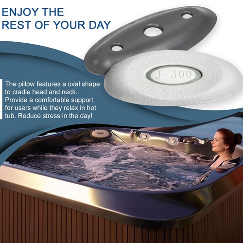 2472-824 Spa Oval Pillow Insert + Back Mount for 2004–2018 Jacuzzi J-300 Series - Bild 3 von 16