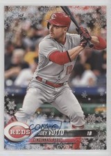 2018 Topps Holiday WalMart Mega Box Metallic Snowflake Joey Votto #HMW85 qf6