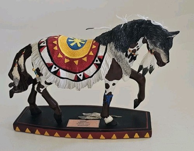 #ad Westland Giftware Horse Of A Different Color “Winter Coat” Figurine 20315 Flaw $39.95