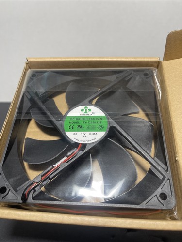 1 Stück - Kühlgebläse PY-1225H12S 12V 0,35A 12CM - Bild 1 von 2