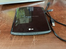 LG Portable Super Multi Drive Model GP08NU6B, External Portable DVD Rewriter