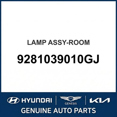 2000-2005 Kia Optima Lampe Montageraum OEM Neu 9281039010GJ