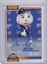 #78/99 Auto Mr. Met 2026 Topps Celebration 1:2,063 Packs
