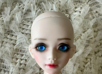 1/4 BJD SD Doll Girl Unoa lusis sisit Face Makeup+Eyes Resin Figure Toys
