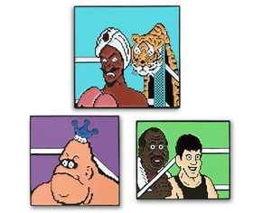 Mike Tyson Punch-Out Hippo Enamel Pin Nintendo NES Video Game Ltd Edition NEW