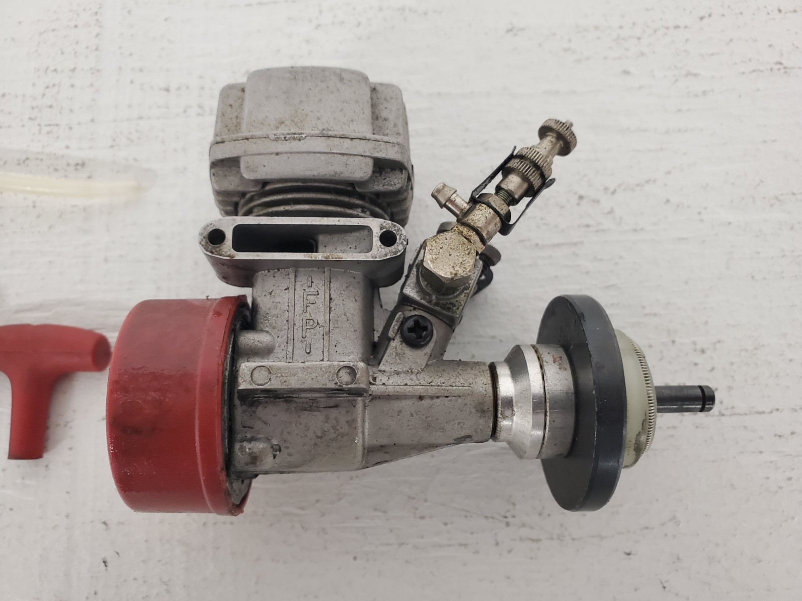 Kyosho Nitro Go Kart ?Engine O.S. Max 10 FP Please Look And Read Has Compression