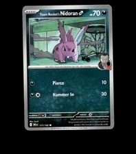 Team Rocket’s Nidoran – 117/182 – Destined Rivals – Non Holo – Near Mint - TCG