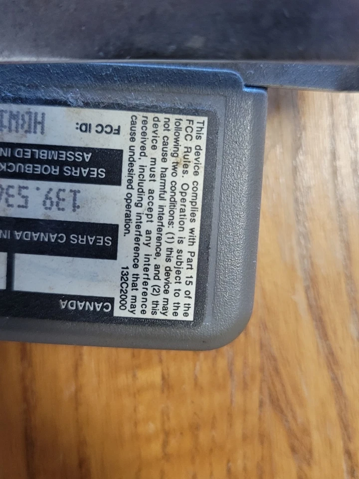 Abridor de puerta de garaje Craftsman (azul) control remoto de 3 botones 390 MHz seguridad+ Foto 4 de 4