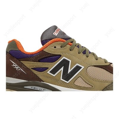 New Balance Teddy Santis X 990V3 Made In Usa Khaki Orange M990BT3