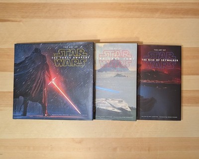 The Art Of Star Wars The Force Awakens - The Last Jedi - The Rise Of Skywalker
